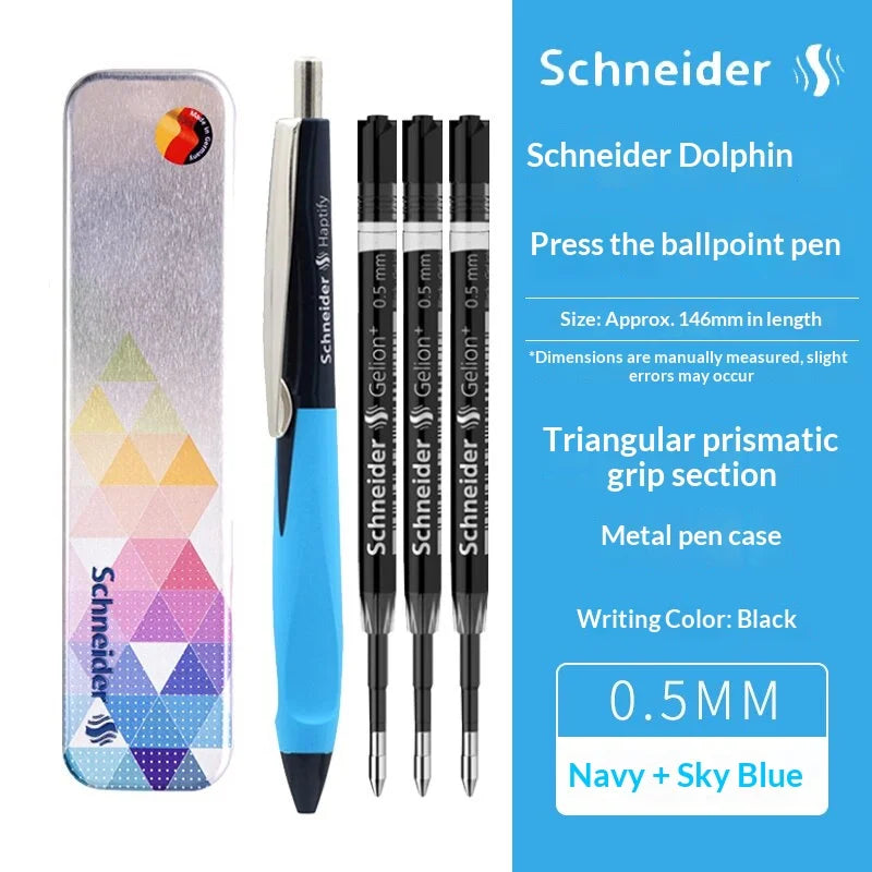 CowLost | product_id-schneider-dolphin-0-5mm-gel-pen-gift-set-with-posture-correction-quick-dry-smudge-free-ink-for-exams-and-homework |25