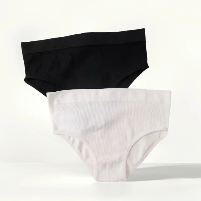 CowLost | product_id-2pcs-womens-high-waist-seamless-tummy-control-briefs-set |1