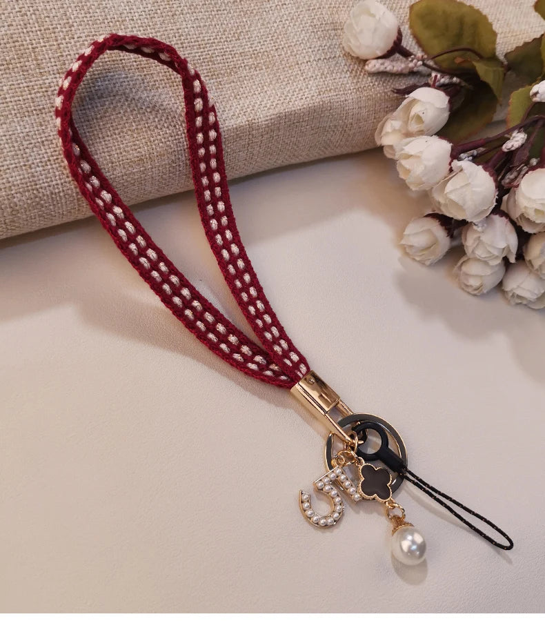 CowLost | activewear-pants-womens-short-phone-lanyard-with-woven-pearl-pendant-bracelet |19