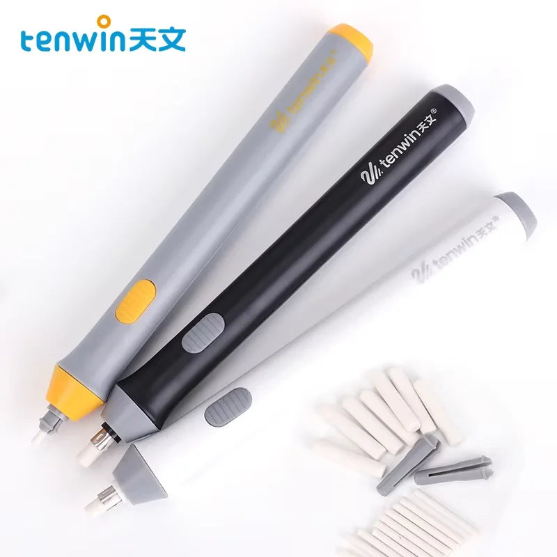 CowLost | tenwin-adjustable-electric-rubber-eraser-with-rubber-refills-battery-power |2