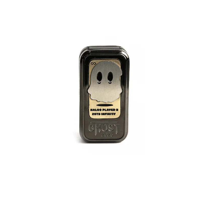 CowLost | ghost-edc-fidget-slider-stainless-steel-three-layer-mechanical-pressure-reducing-toy-adhd-anxiety-relief-fidget-toy-adults-gifts |8