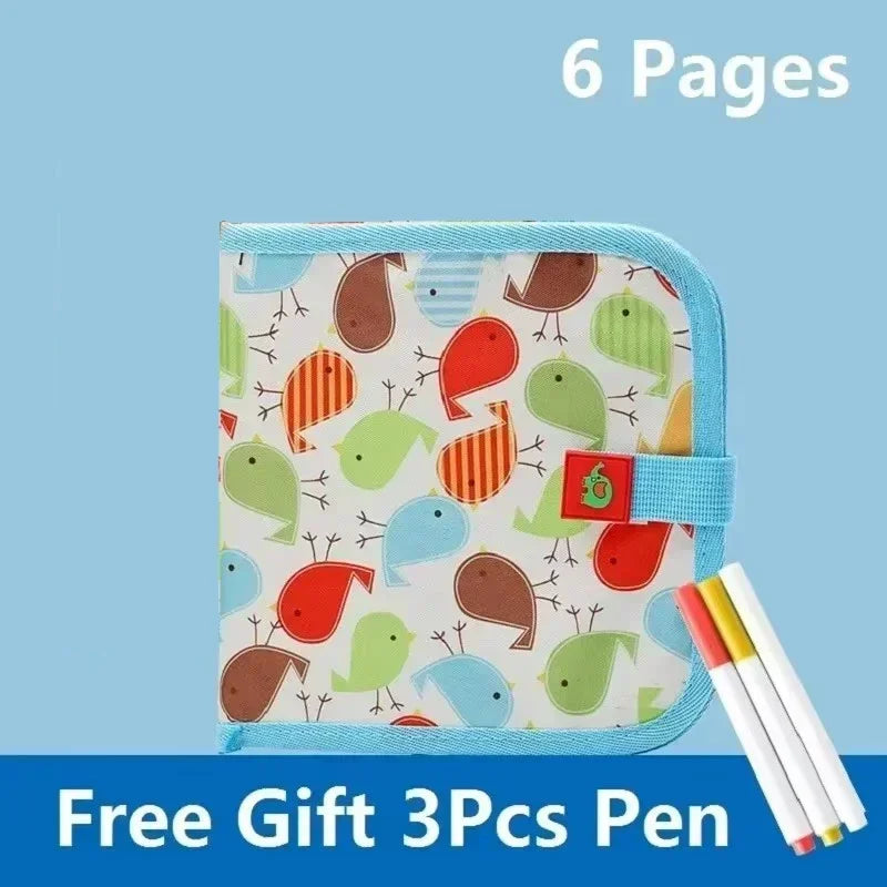 CowLost | product_id-6-page-erasable-magic-drawing-board-portable-kids-coloring-book |20