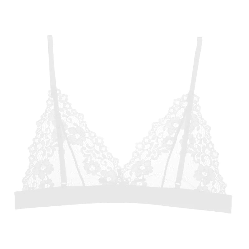 CowLost | sexy-flower-lace-ultrathin-bra-womens-sexy-hollow-out-bralette-female-unlined-underwear |16