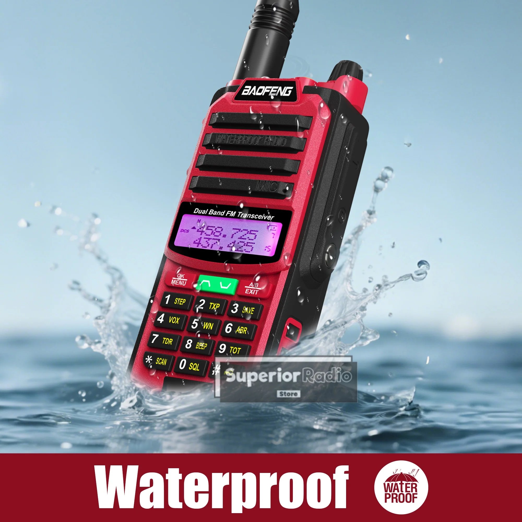 CowLost | mobile-phone-cases-baofeng-uv-68-pro-max-v2-walkie-talkie-ip67-waterproof-usb-c-charger-long-range-fm-radio-128-channels |7