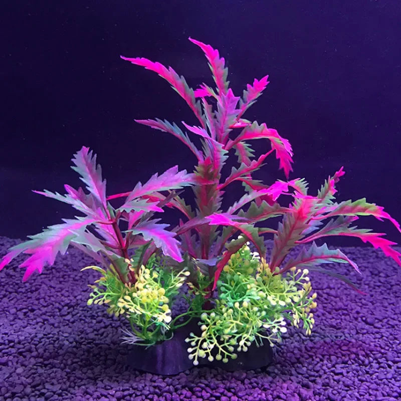 CowLost | toys-12-kinds-artificial-aquarium-plants-fish-tank-decor |6