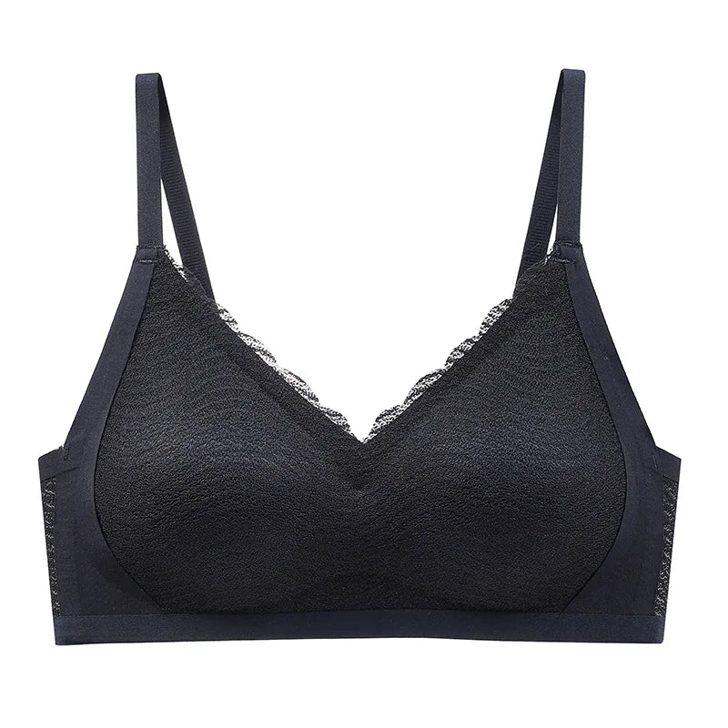 CowLost | product_id-lace-wireless-non-marking-bra-for-women-small-chest-anti-sagging-fixed-cup-beauty-back |23