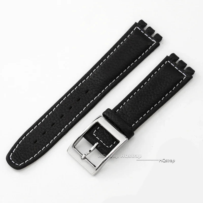 CowLost | product_id-17mm-genuine-leather-waterproof-sport-replacement-strap-for-swatch-watch |12