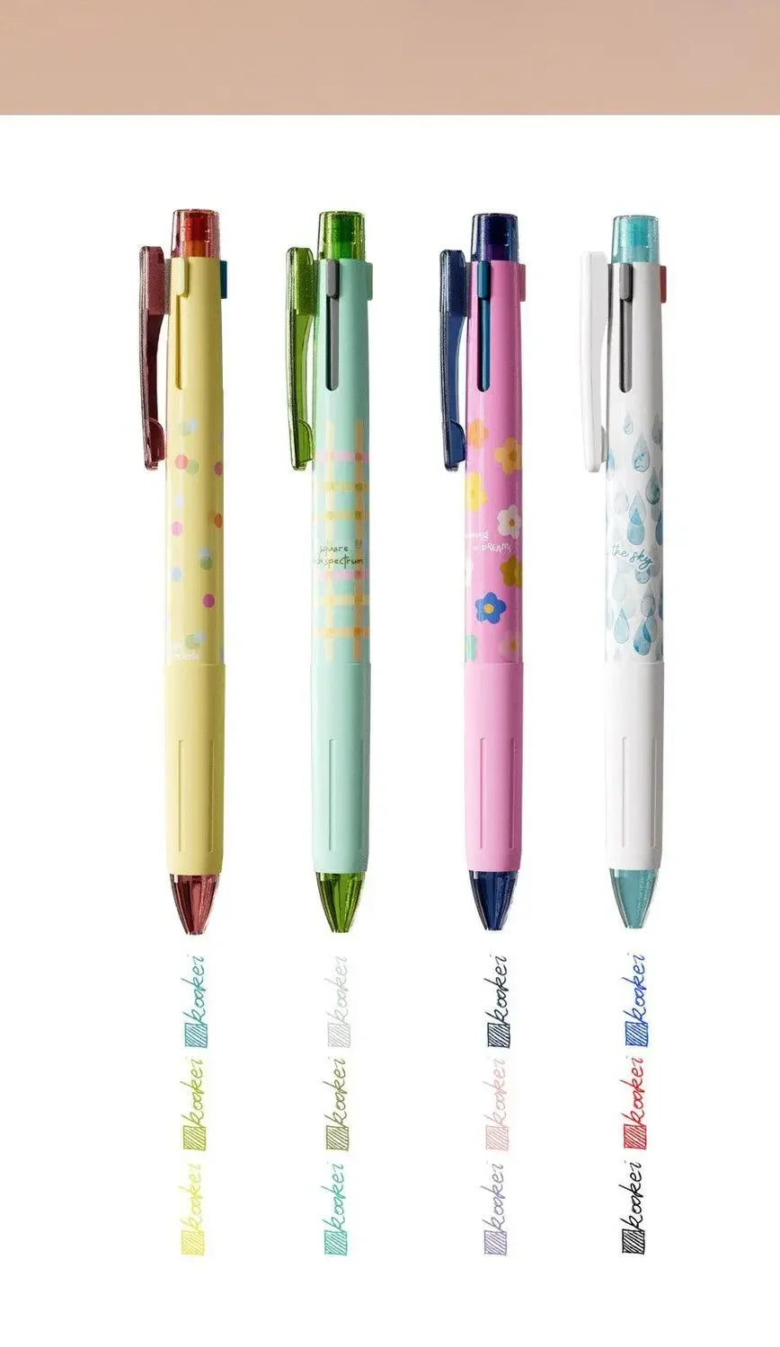 CowLost | product_id-kookei-3-color-multifunctional-gel-pen-0-5mm-for-handwriting-office-use |10