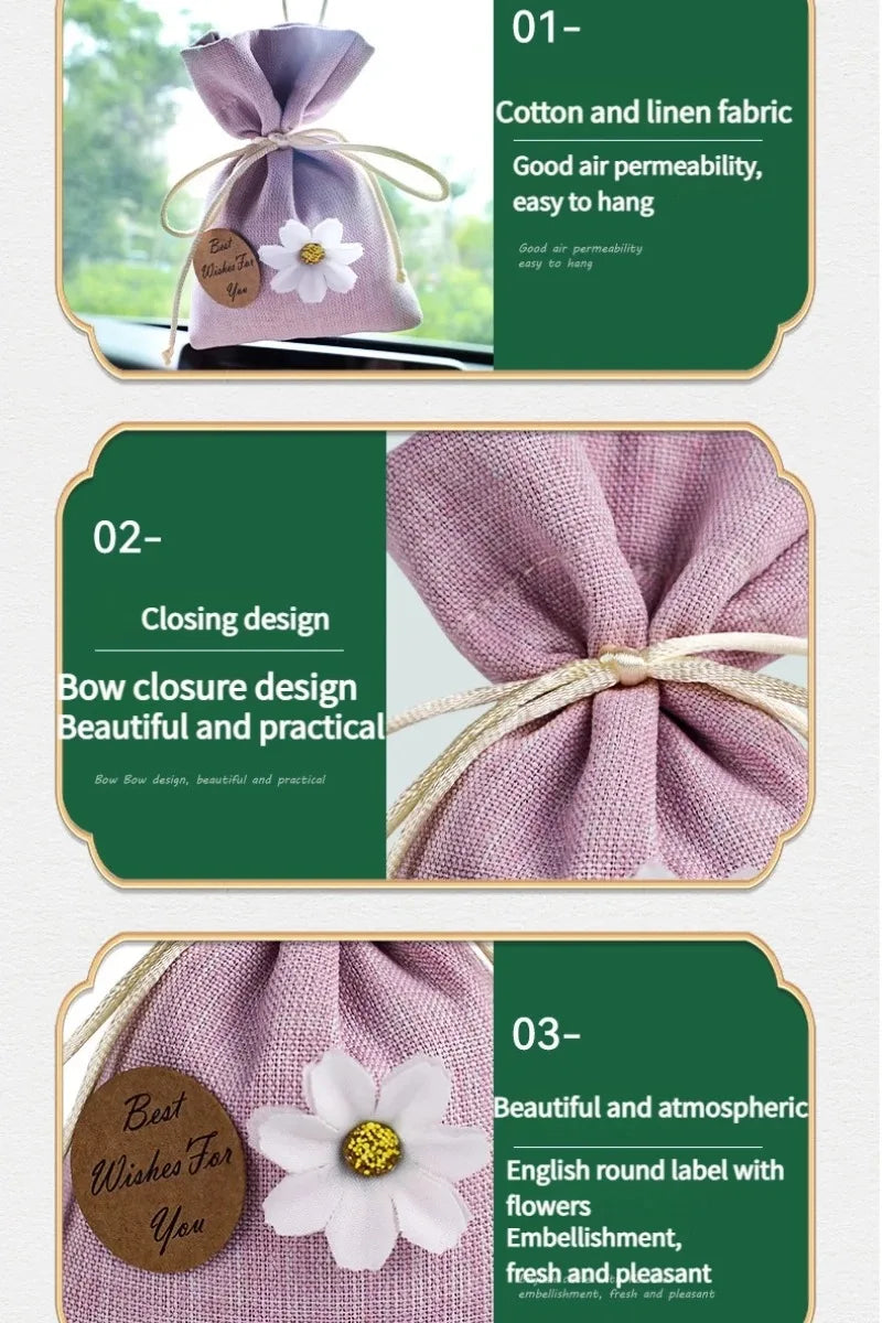 CowLost | air-fresheners-product_id-car-lavender-aromatherapy-bag-pendant-air-freshener-long-lasting-fragrance-auto-interior-accessory |13