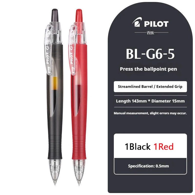 CowLost | product_id-pilot-g-6-0-5mm-gel-pen-with-comfort-grip-black-red-blue-ink-smooth-writing-needle-point |34