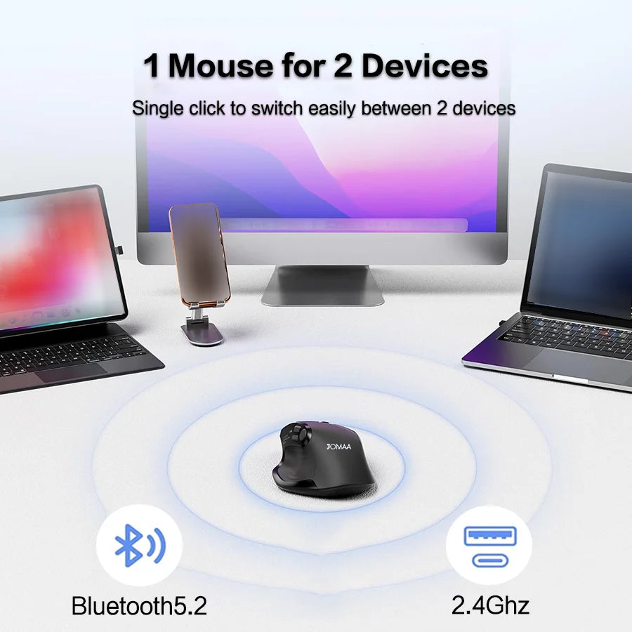 CowLost | product_id-jomaa-vertical-rechargeable-wireless-mouse-bluetooth-2-4g-8-buttons-oled-display-for-laptop-pc |2