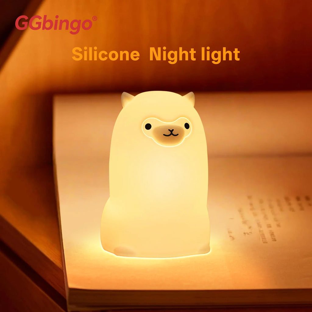 CowLost | product_id-ggbingo-usb-rechargeable-rgb-led-alpaca-touch-sensor-night-light |3