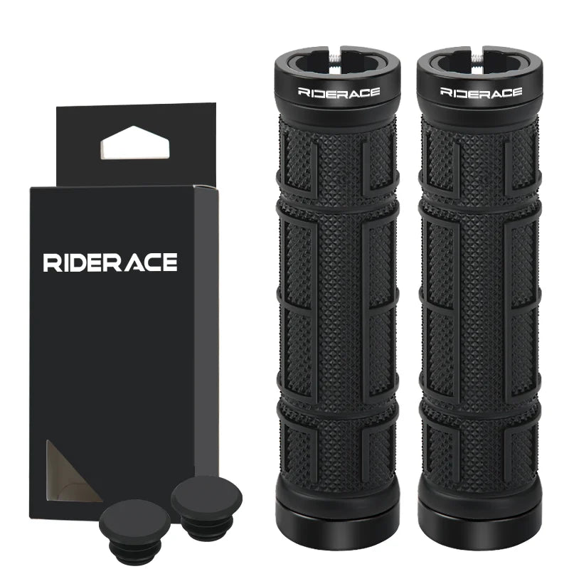 CowLost | riderace-bicycle-grips-lock-on-mountain-bike-handle-bar-cover-ergonomic-tpr-rubber-shockproof-non-slip-cycling-handlebar-grip |18