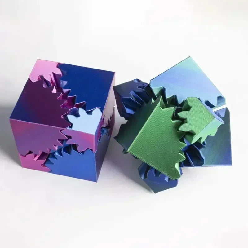 CowLost | product_id-3d-printed-rotating-gear-ball-cube-stress-relief-toy |3