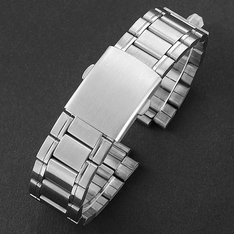 CowLost | product_id-universal-stainless-steel-flat-end-watchband-for-seiko-and-rolex-watches |10