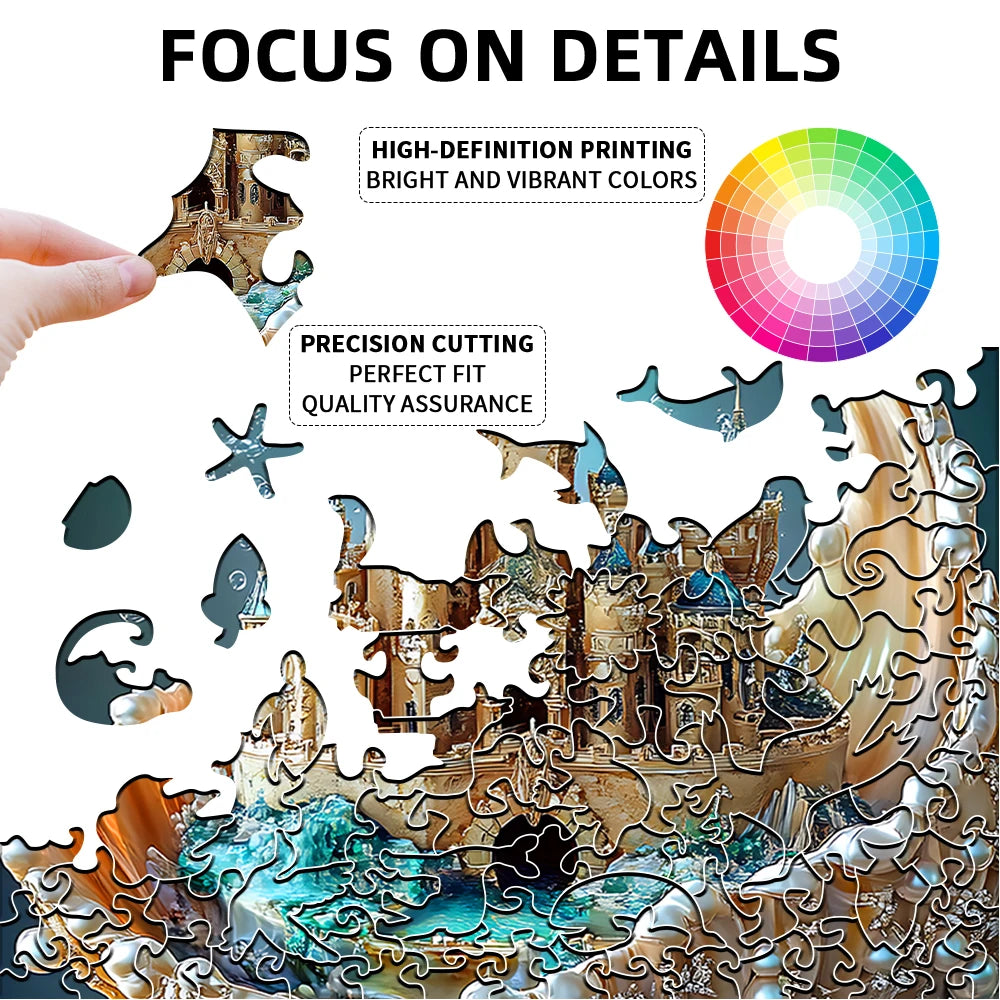 CowLost | product_id-handmade-wooden-shell-castle-3d-puzzle-with-durable-plywood-design |6