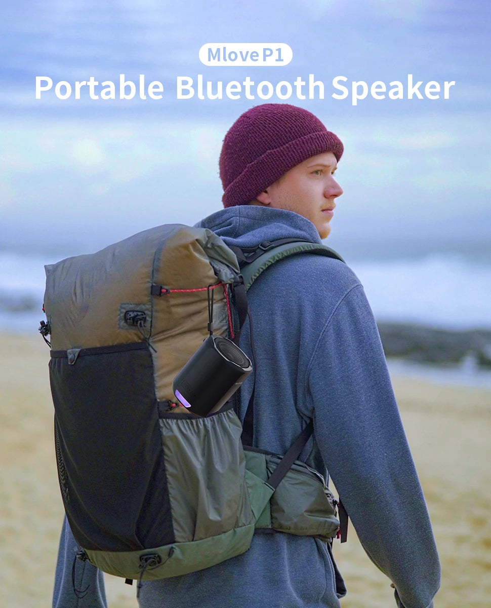 CowLost | mlove-portable-bluetooth-speaker-bluetooth-5-3-rgb-lights-compact-high-fidelity-sound-tws-connectivity |9