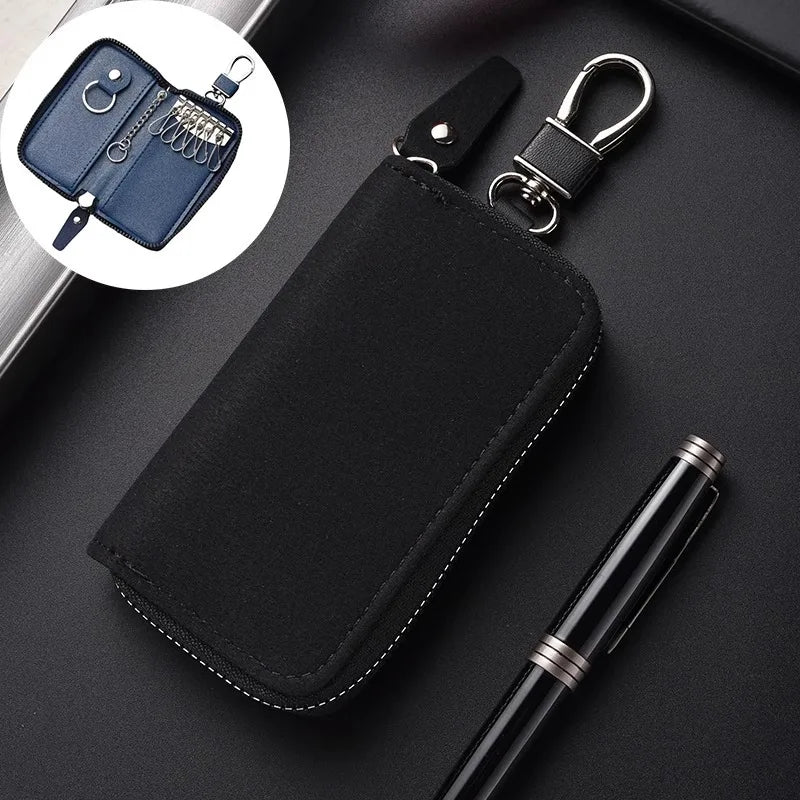 CowLost | leather-keychain-men-women-key-holder-organizer |13