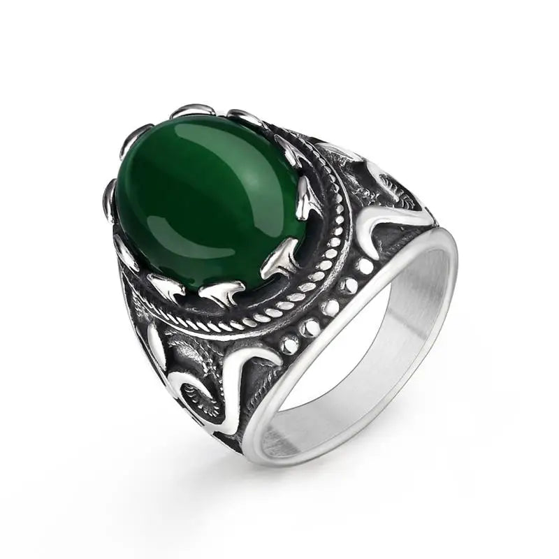CowLost | jiayiqi-vintage-handmade-oval-rings-for-men |9