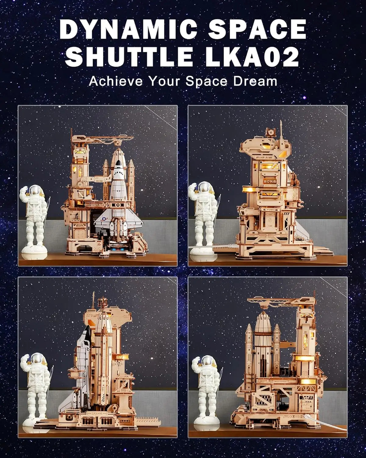CowLost | fencing-barriers-robotime-rokr-3d-wooden-space-shuttle-puzzle-model-kit |3