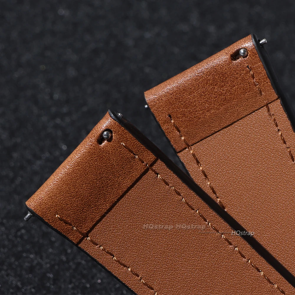CowLost | product_id-calfskin-leather-watch-band-for-huawei-18mm-20mm-22mm-with-silver-stainless-steel-buckle |6