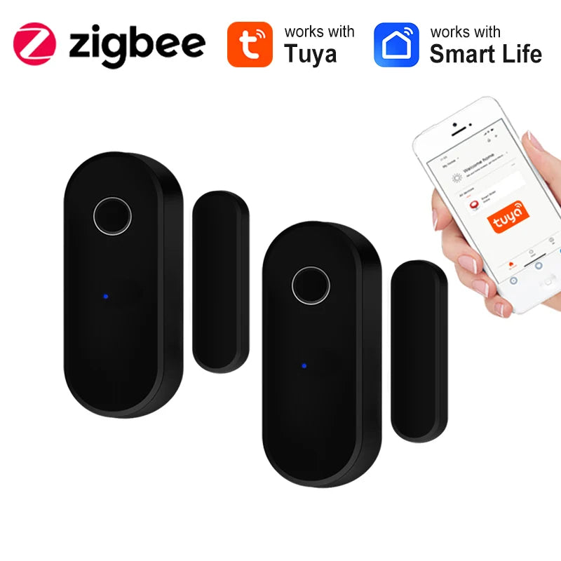 CowLost | zigbee-door-window-sensor-tuya-smart-life-app-remote-control-home-security-detector-anti-theft-alarm |17