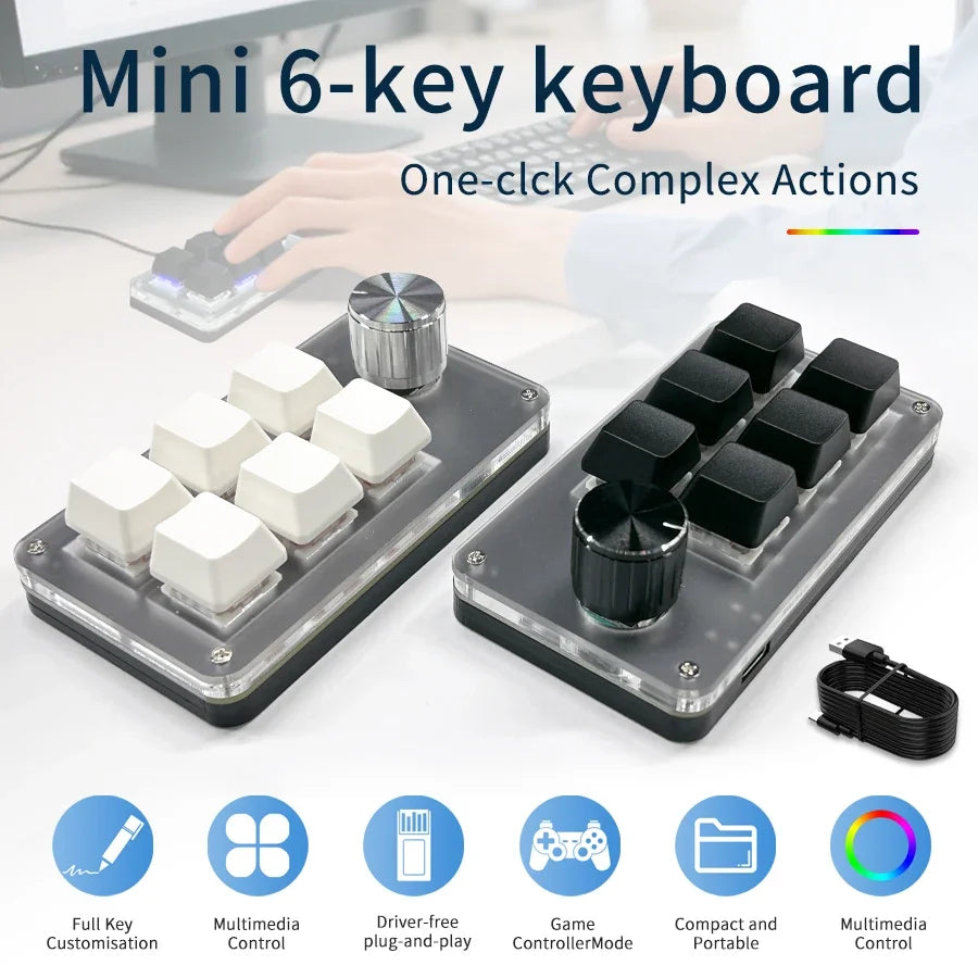 CowLost | product_id-wired-rgb-hot-swap-mechanical-gaming-keypad-with-6-keys-and-1-knob |2
