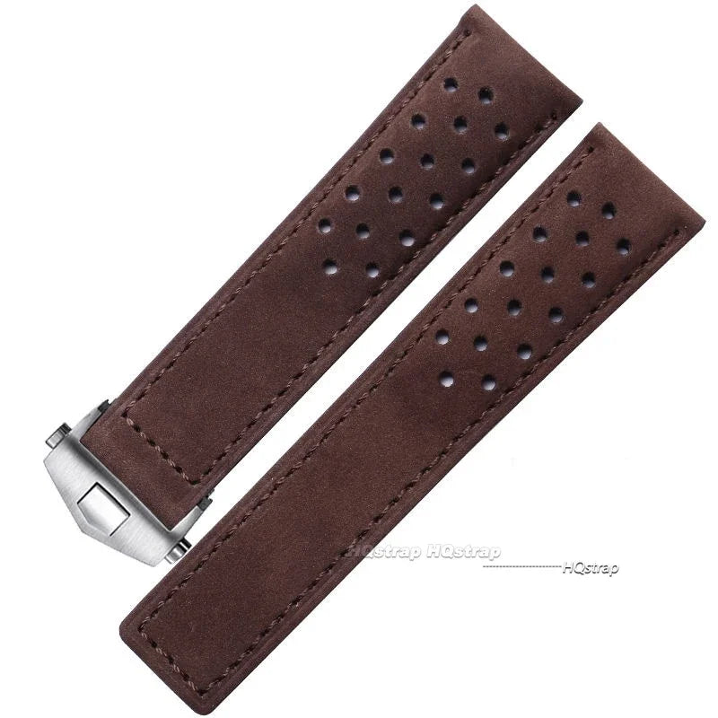CowLost | product_id-leather-wristband-for-tag-heuer-carrera-monaco-20-22mm-frosted-cowhide-universal-strap |21