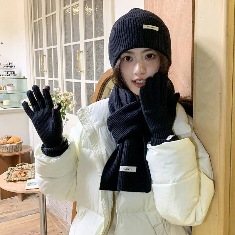 CowLost | knit-neck-scarf-gloves-caps-three-piece-set-for-women-men |26