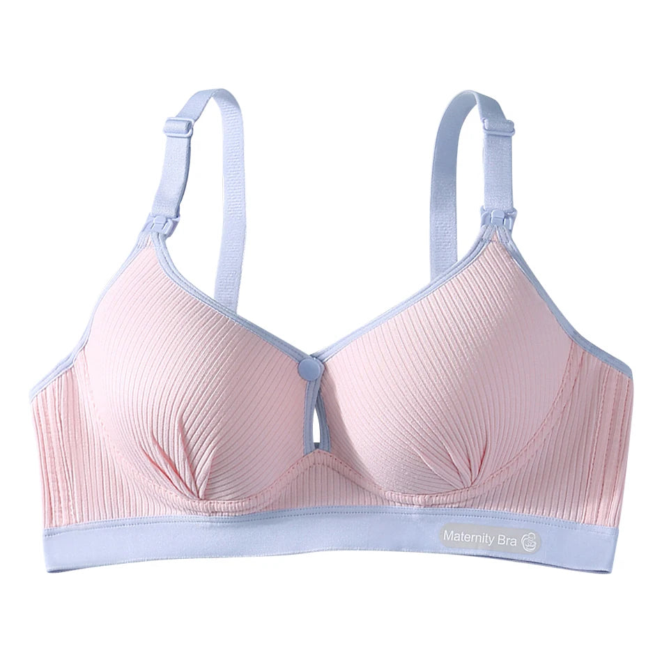 CowLost | product_id-wood-pencil-maternity-nursing-bra-front-open-wire-free-soft-comfort-bralette |15