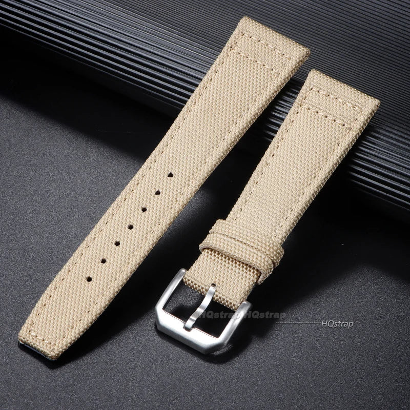 CowLost | product_id-waterproof-nylon-canvas-watch-strap-for-iwc-pilot-20-22mm-unisex-sport-wristband |11