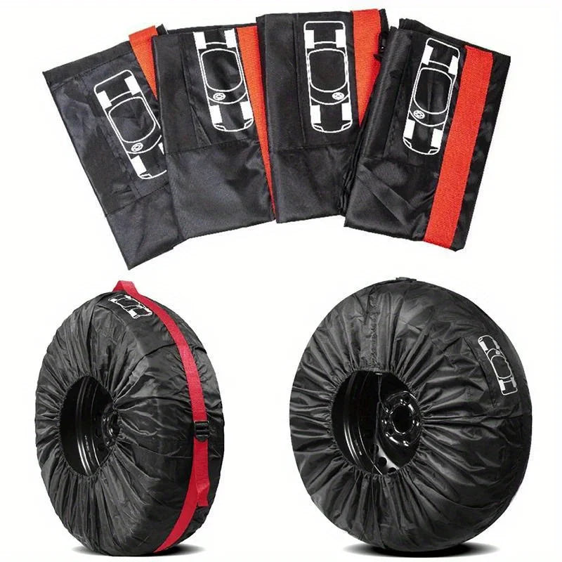 CowLost | vehicle-parts-accessories-universal-tire-cover-storage-bag-for-car-wheels-1pc |6
