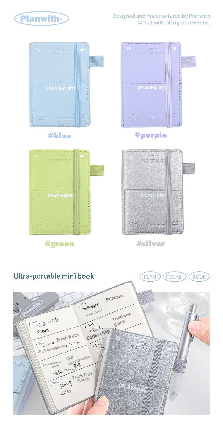 CowLost | product_id-planwith-mini-a7-pocket-notebook-soft-pu-cover-grid-or-blank-pages-for-habit-tracking-and-diary |8