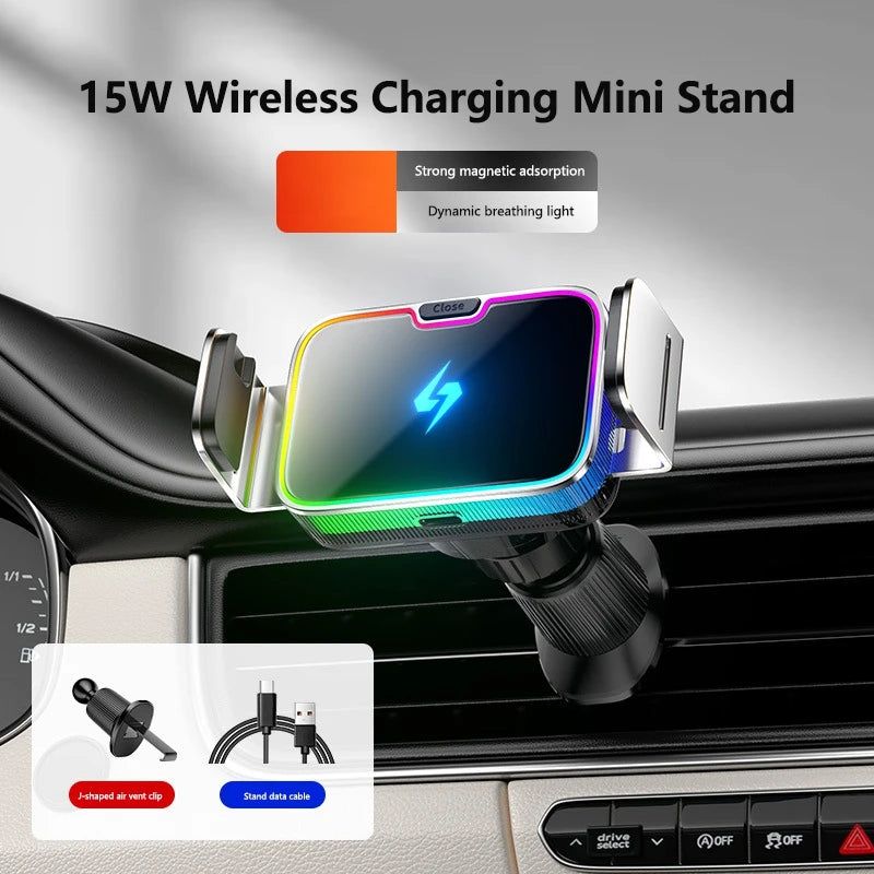CowLost | product_id-15w-magnetic-wireless-car-charger-holder-with-strong-suction-cup-and-rgb-light-for-vent |20