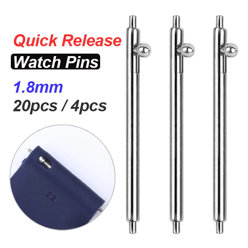 CowLost | 20pcs-1-8mm-diameter-quick-release-watchband-link-pin-4pcs-full-stainless-steel-strap-spring-bar-15-16-17-18-19-20-21-22-23-24mm-1 |1