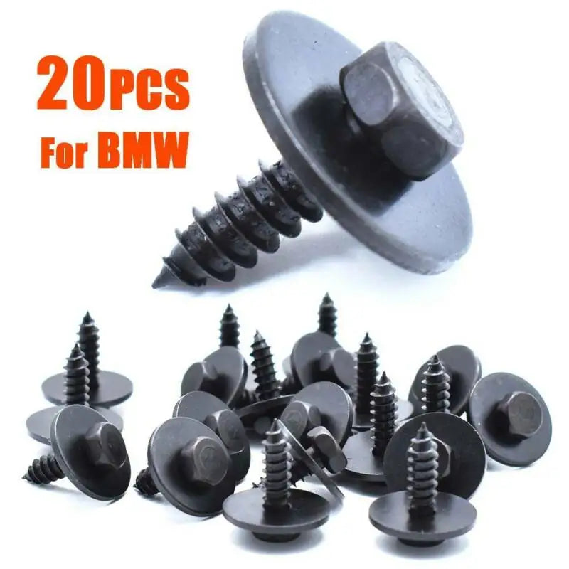 CowLost | product_id-20pcs-bmw-hex-head-screw-07147129160-fender-liner-air-duct-clip-bolt |1