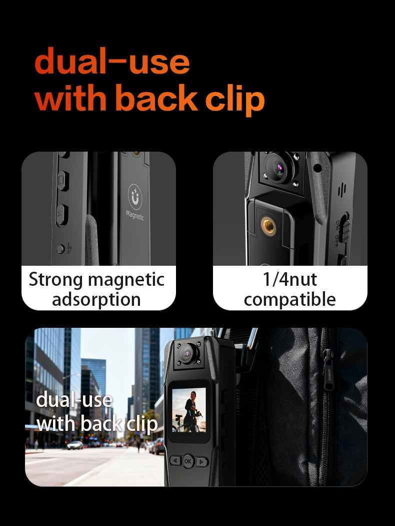 CowLost | product_id-vesafe-magnetic-4k-mini-action-camera-12h-recording-2500mah-battery-night-vision-wifi-body-mount-pov-motorcycle |9