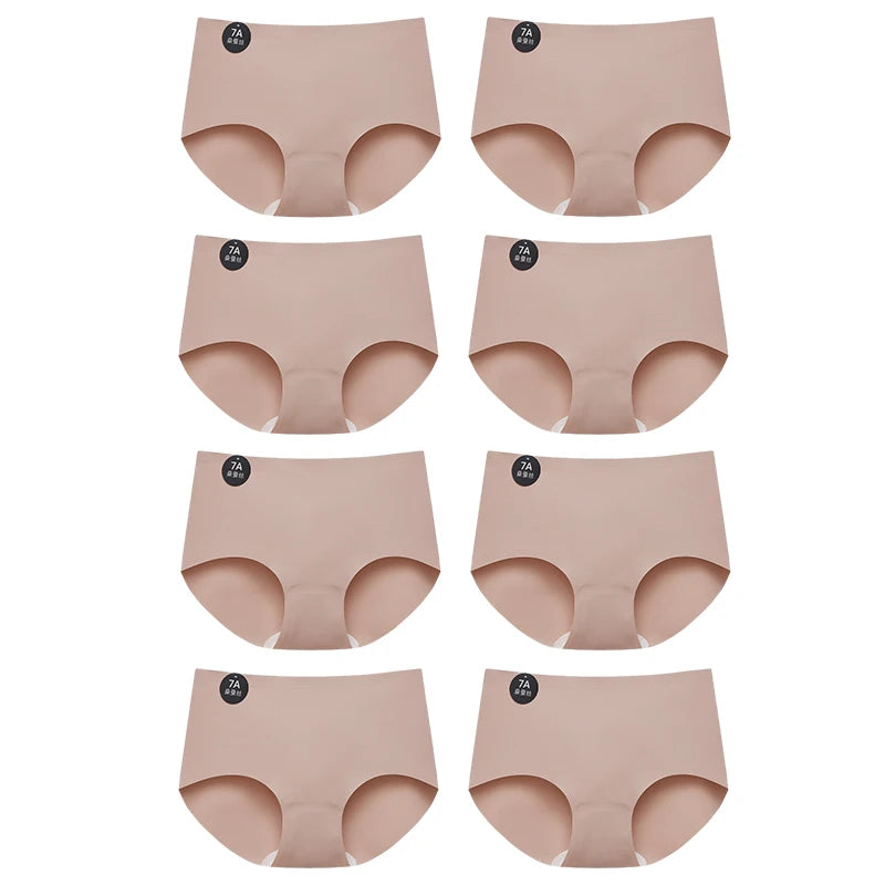 CowLost | product_id-fallsweet-8pcs-seamless-ultra-thin-high-elastic-mulberry-silk-panties-for-women-m-2xl |17