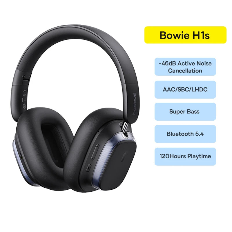 CowLost | baseus-bowie-h1s-wireless-headphones-bluetooth-5-4-noise-canceling-46db |44
