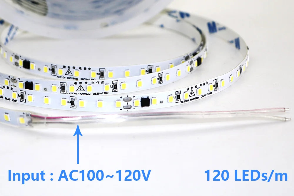 CowLost | 110v-220v-led-strip-2835-120leds-m-home-lamp-strip |9