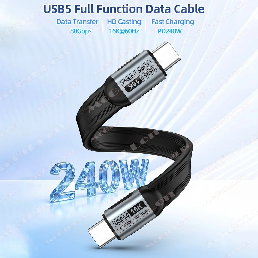 CowLost | product_id-pd240w-usb-5-0-type-c-to-type-c-cable-80gbps-thunderbolt-5-16k-60hz-fast-charging-for-iphone-17-pro-max-macbook |7
