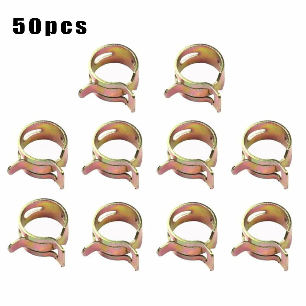 CowLost | 50-pcs-fastener-5mm-6mm-7mm-8mm-9mm-spring-clip-fuel-water-line-hose-pipe-air-tube-clamps-fuel-water-tube-clamps-fastener |1