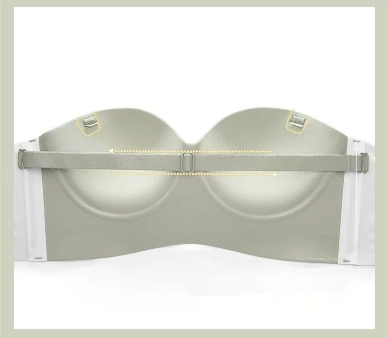CowLost | product_id-strapless-seamless-wireless-push-up-bra-with-anti-slip-anti-sagging-back-sling-for-women |7