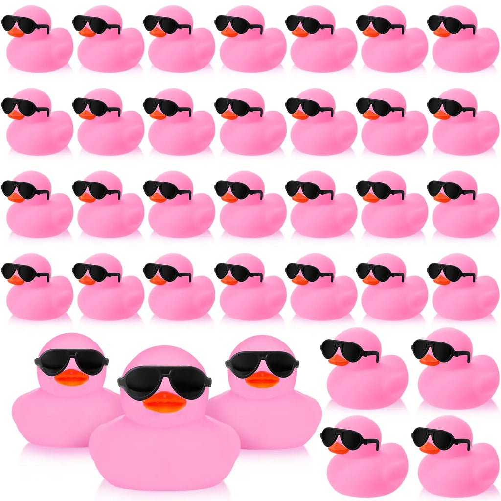 CowLost | product_id-6-12-24pcs-mini-rubber-duck-bath-toys-squeak-and-float-for-toddlers |1