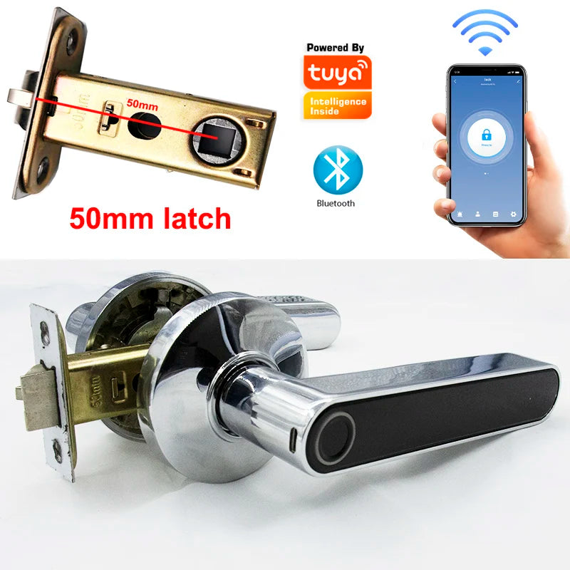 CowLost | locks-keys-product_id-tuya-smart-50mm-bluetooth-biometric-fingerprint-code-handle-door-lock-with-bolt-included |1