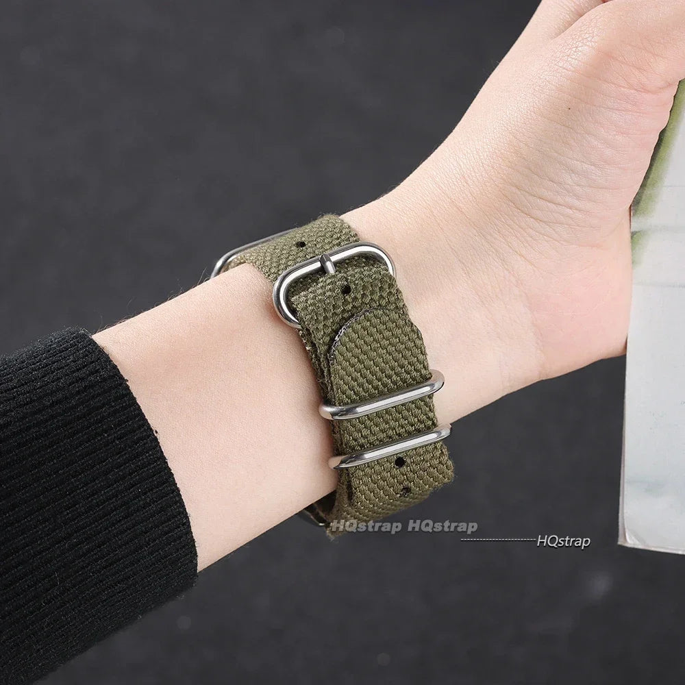 CowLost | product_id-premium-nylon-military-fabric-watch-strap-20mm-22mm-replacement-unisex-band |6