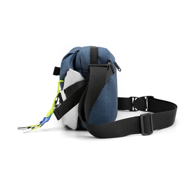 CowLost | uncategorized-high-quality-nylon-panelled-unisex-waist-and-chest-bag-crossbody-pack |12