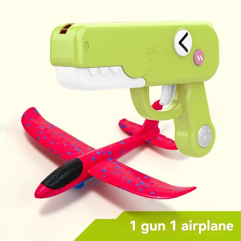 CowLost | product_id-kids-outdoor-foam-plane-glider-launcher-toy-gun-shooting-plane-toy |2