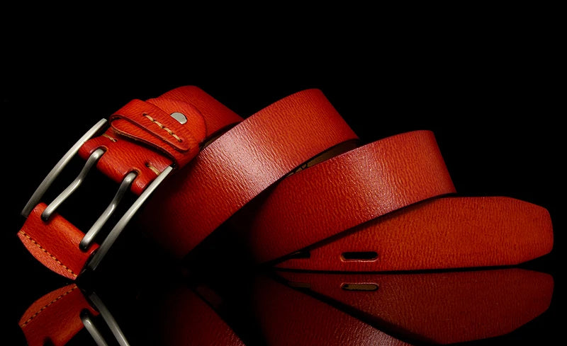 CowLost | 4cm-wide-vintage-style-pin-buckle-genuine-leather-belts-for-men |13