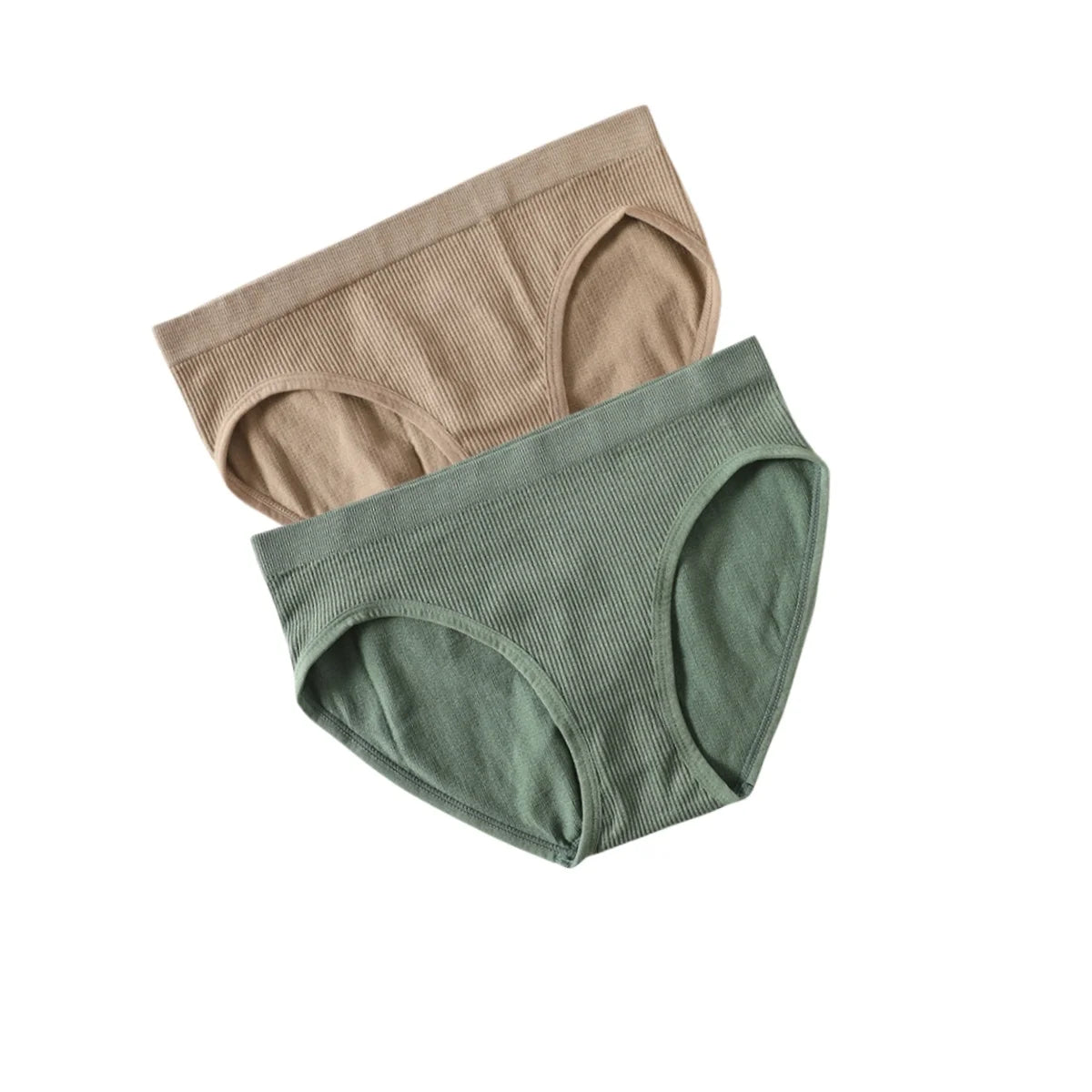CowLost | product_id-2-pack-low-rise-seamless-womens-bikini-briefs-full-coverage-underwear |15